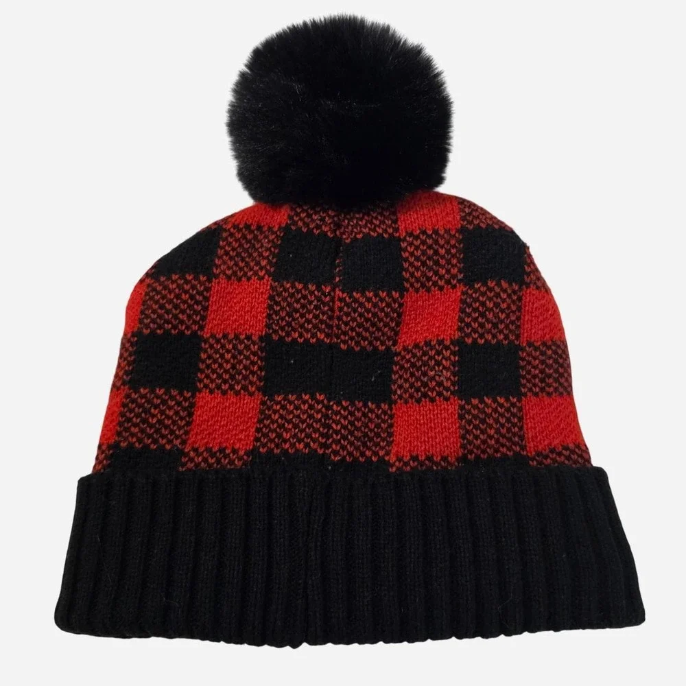 London Fog Pom Pom Beanie